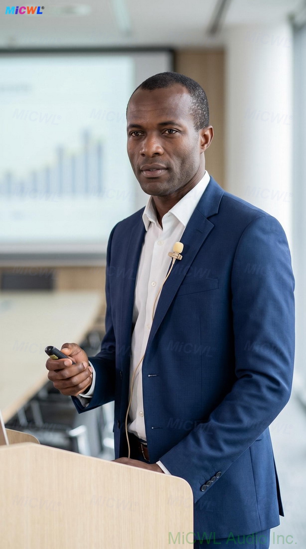 TL48 lavalier microphone soft silicone cable - flexible and comfortable wear