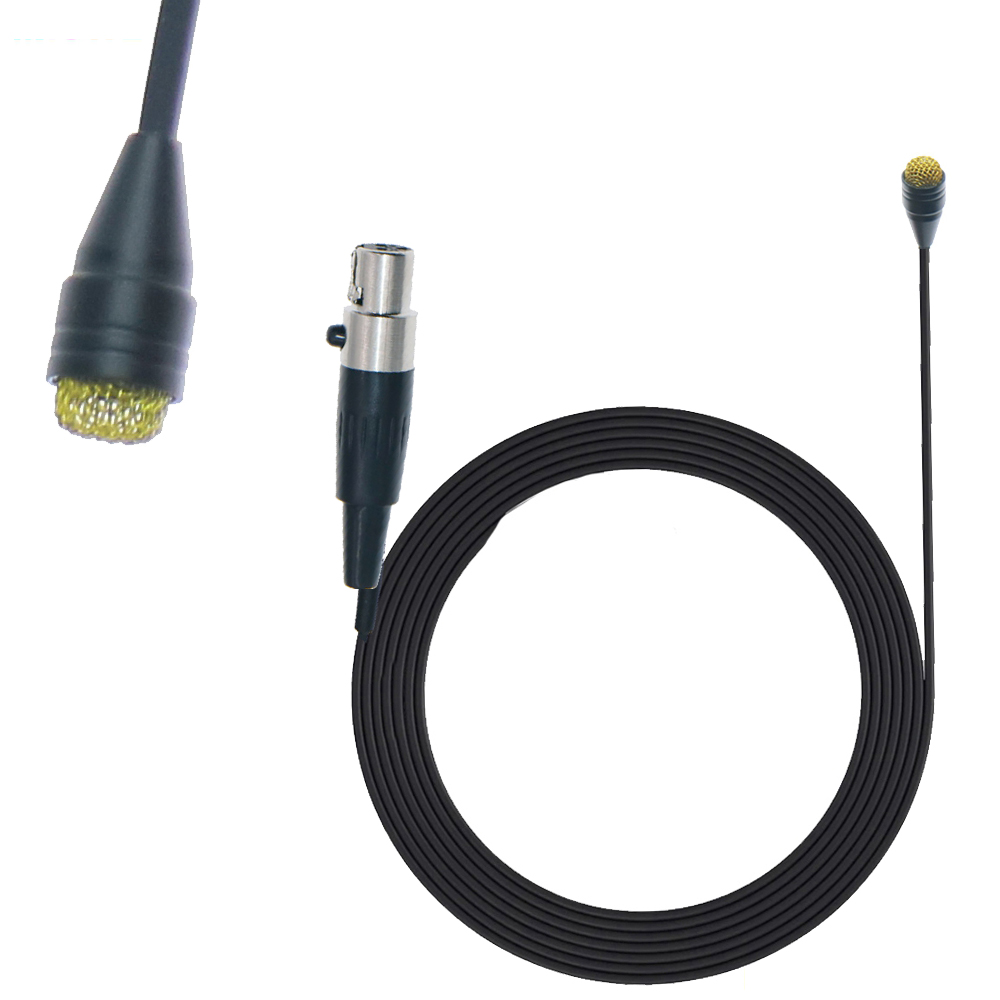 D6060 Lavalier Mic TA4F Connector Compatibility with Shure Bodypack Transmitters