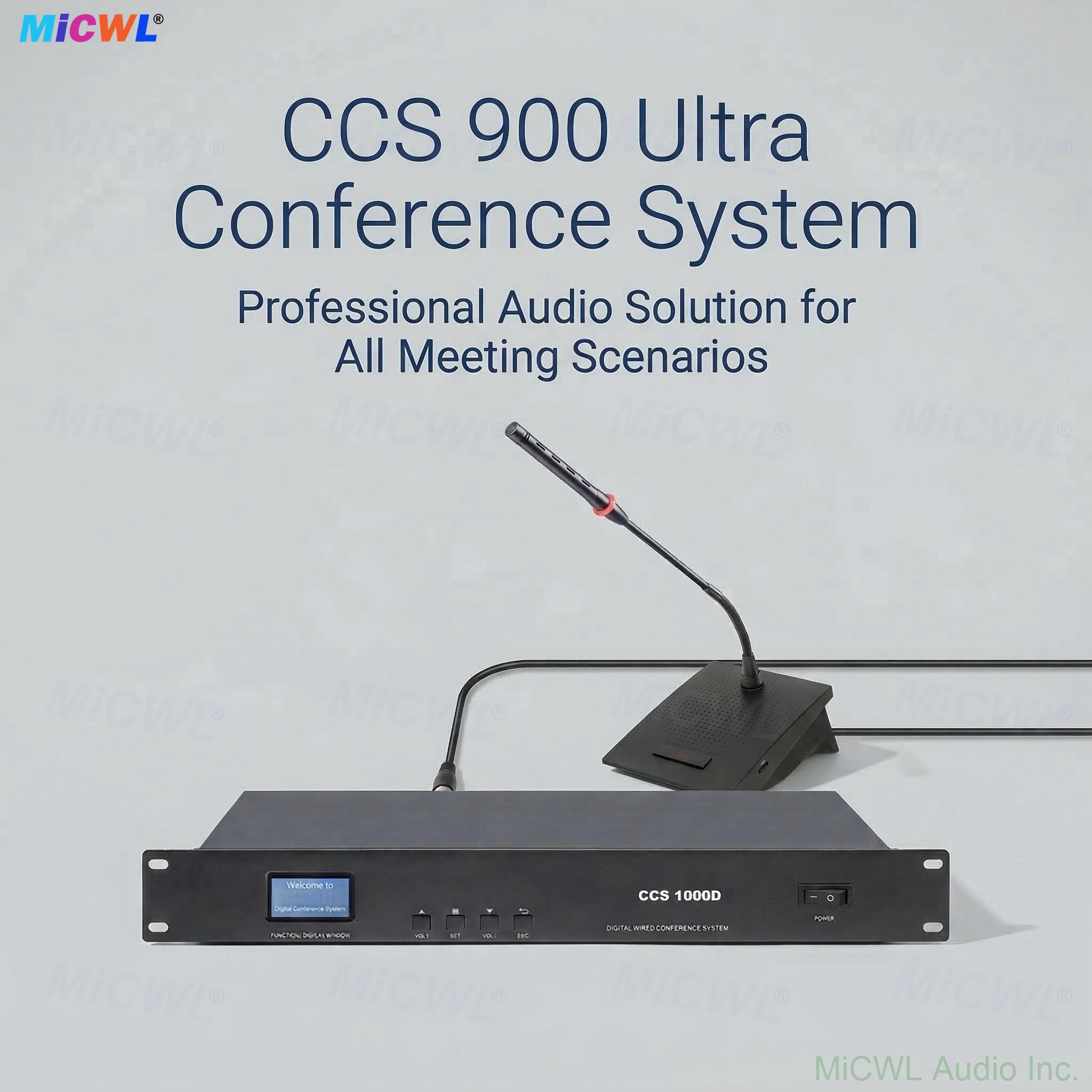 CCS900 Ultra Conference System professional audio solution for all meeting scenarios