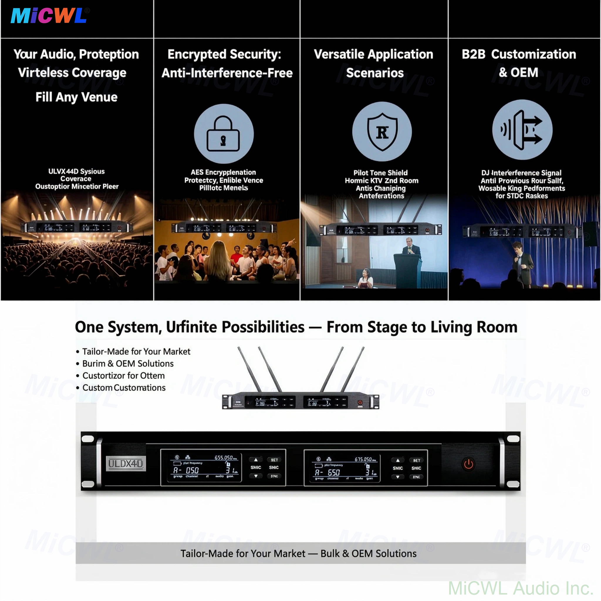 ULXD4D System in Action - Tailor-Made for Stage, Living Room, and B2B Customization Markets