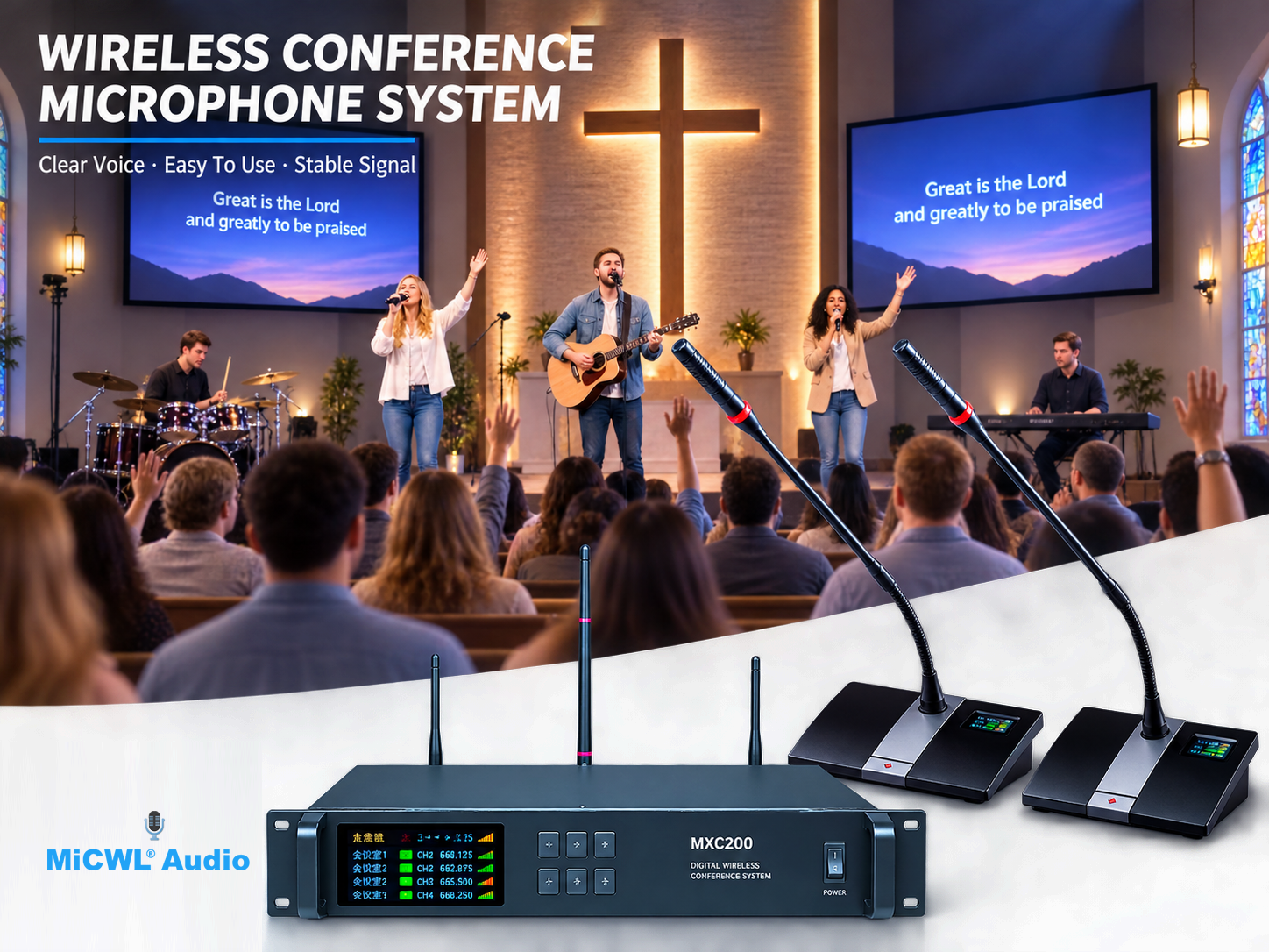 Church Wireless Microphone System: A Complete Audio Solution for Worship