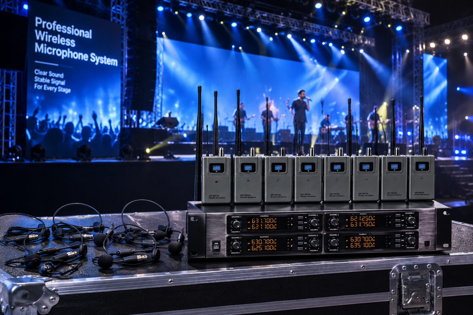 A Stage Show Can Survive a Missed Cue. It Cannot Survive a Dead Microphone.