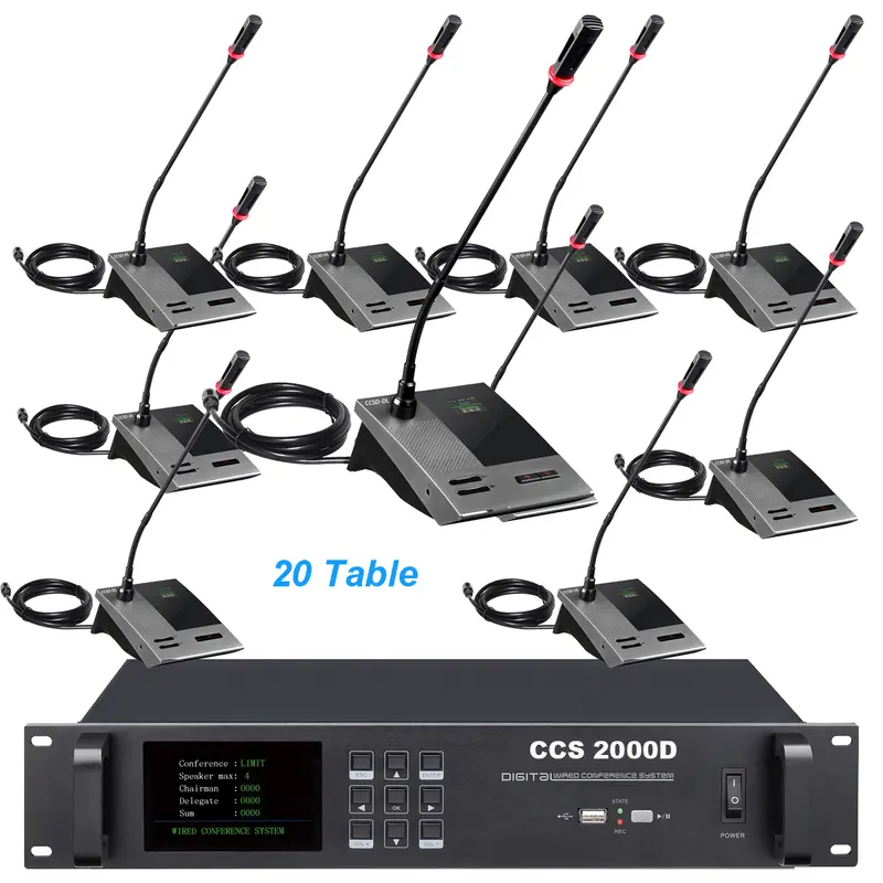 Digital Wired Microphone System
